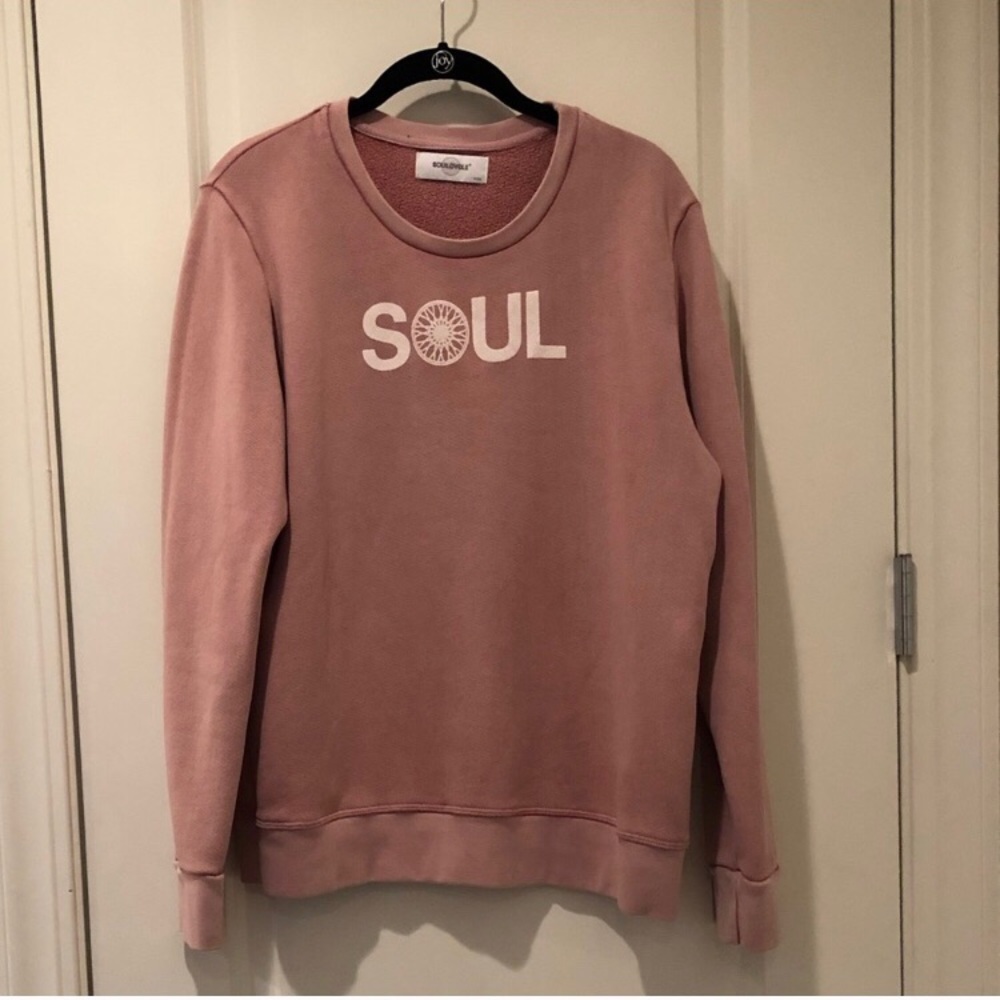 Soul Cycle Vintage Pink Sweatshirt